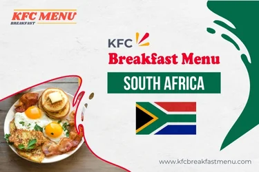 KFC Breakfast Menu list For South Africa